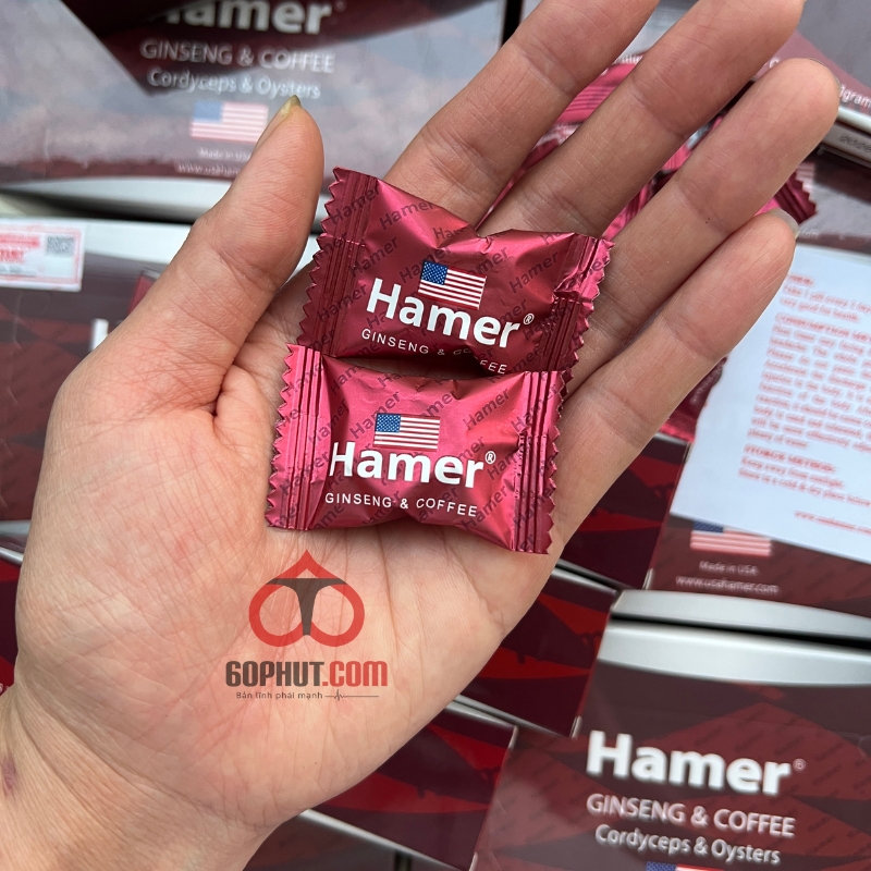 Kẹo Sâm Hamer Chính Hãng Mỹ – Giải Pháp Ngậm Tăng Ham Muốn Cường Dương Hiệu Quả 1 Viên Duy Nhất